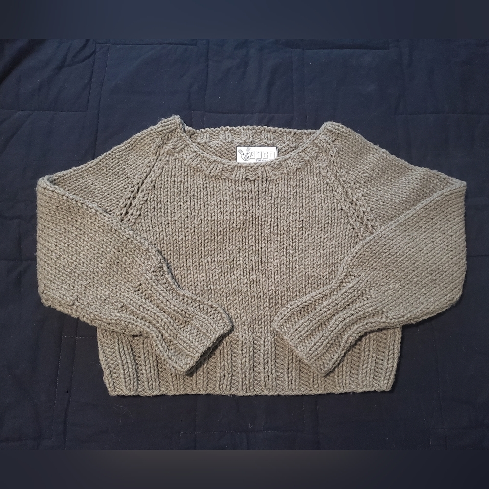 GoGo brand Handmade sweater- Made in Canada